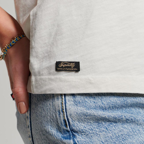 Superdry Γυναικεία αμάνικη μπλούζα Vintage Logo Narrative Vest Top